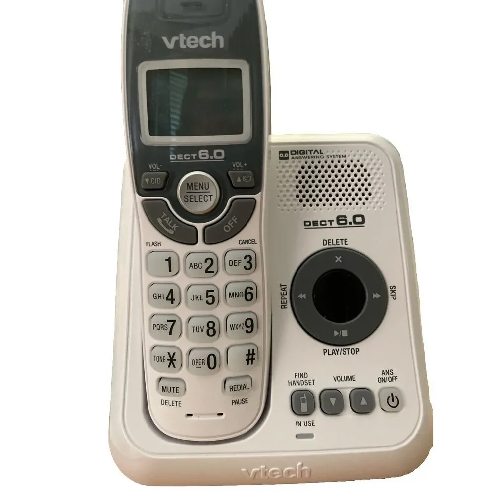 Vtech CS6124 6.0 Cordless Phone With Caller ID & Digital Call Waiting Machine - Picture 2 of 6